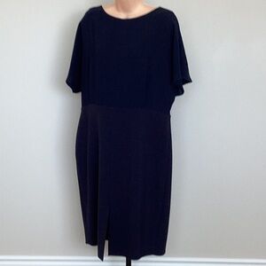 Mango Navy Dress Size 10